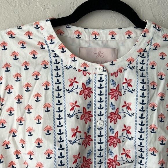 Gal Meets Glam Alisa Floral Button Front Maxi Dress Unicorn 🦄 - Picture 6 of 14